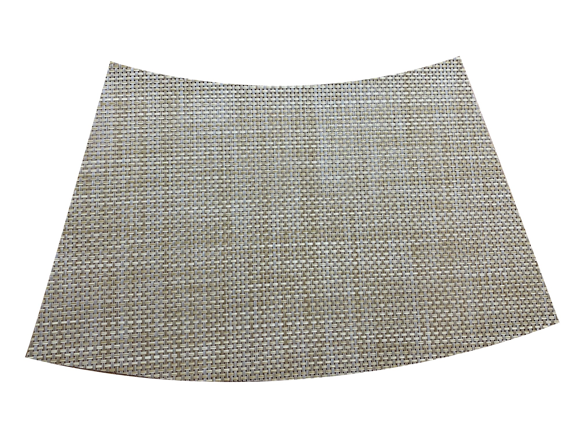 Plates mat semi-circular