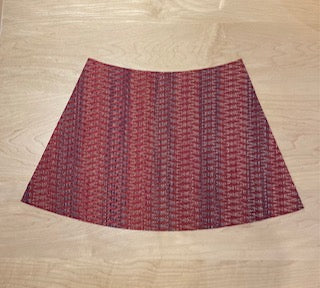 Artistic Fan Plate Mat - PU Material, 45x26 cm Straw Design