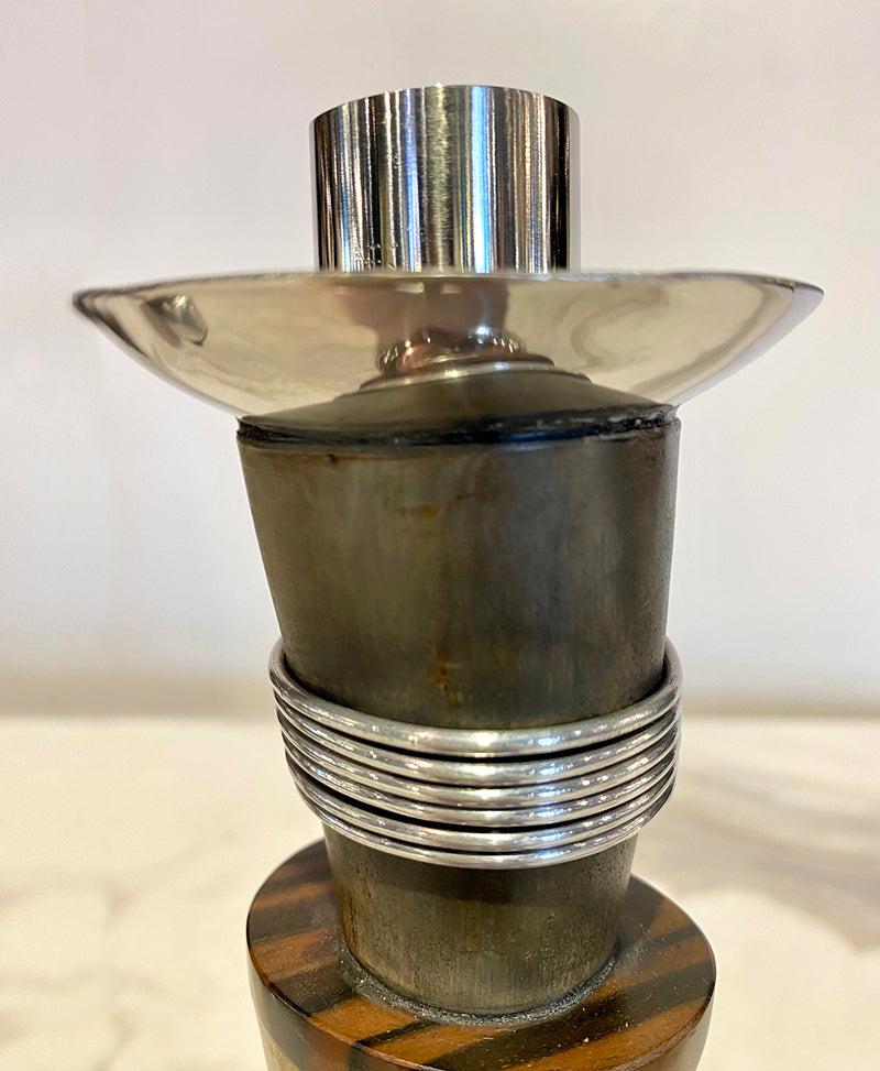 Cow Horn candle holder