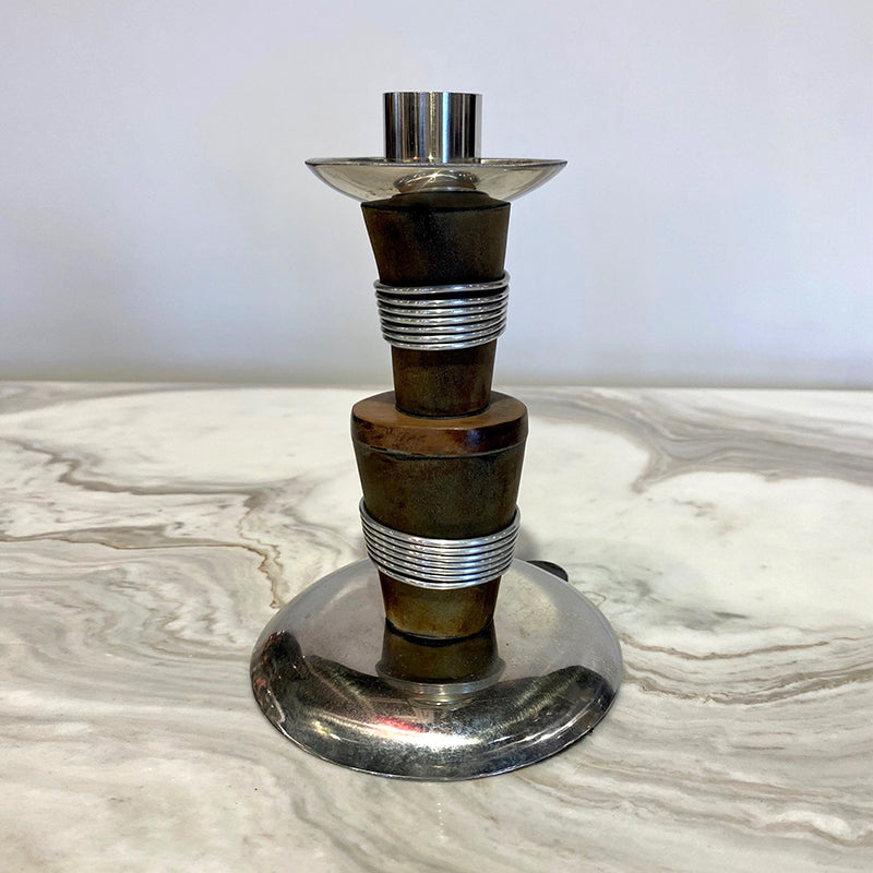 Cow Horn candle holder