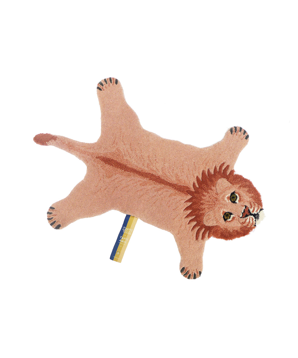 kid's rug in lion,