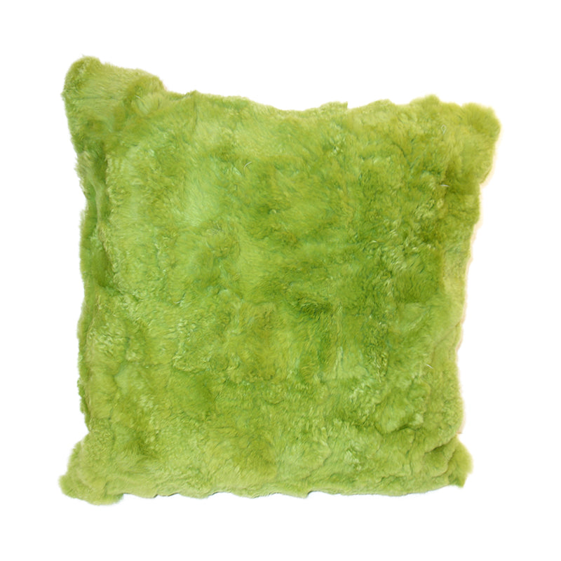 Angora rabbit cushion