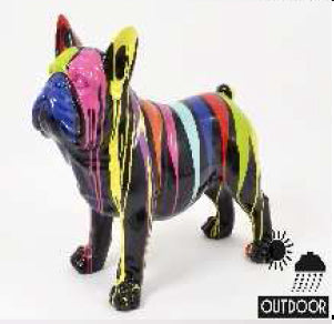 Trash Noir Chien Juki Debout