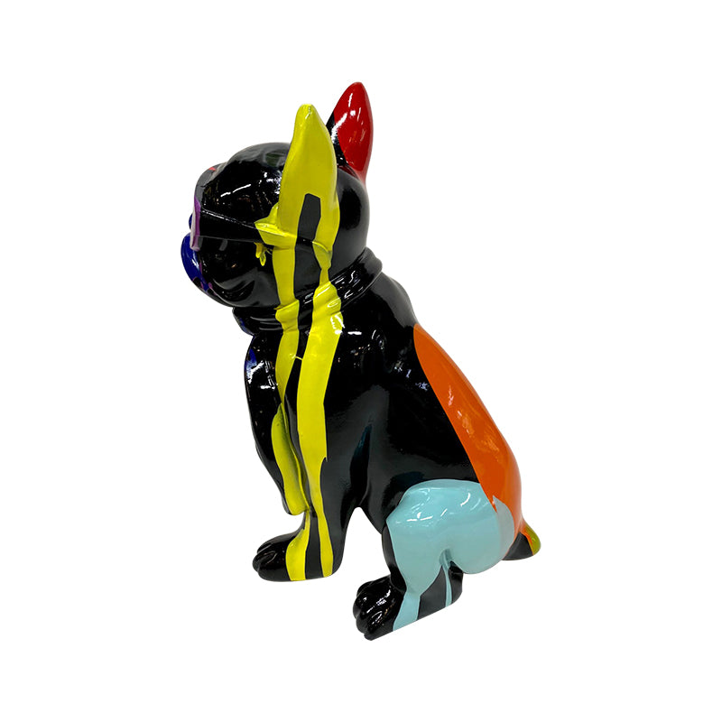 Trash Chien Lunettes Noir