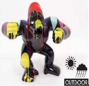 Trash Noir Gorille S 55 cm