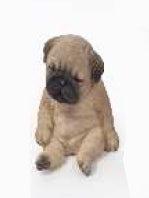 Faune Chiot Assis 18 cm