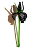 Murano Iris Flower Glass Figurine