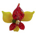 Glass Miltonia Orchid Flower Figurine