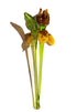 Murano Iris Flower Glass Figurine
