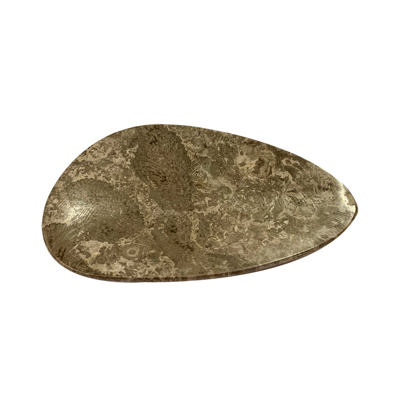 Oval soap dish with leg