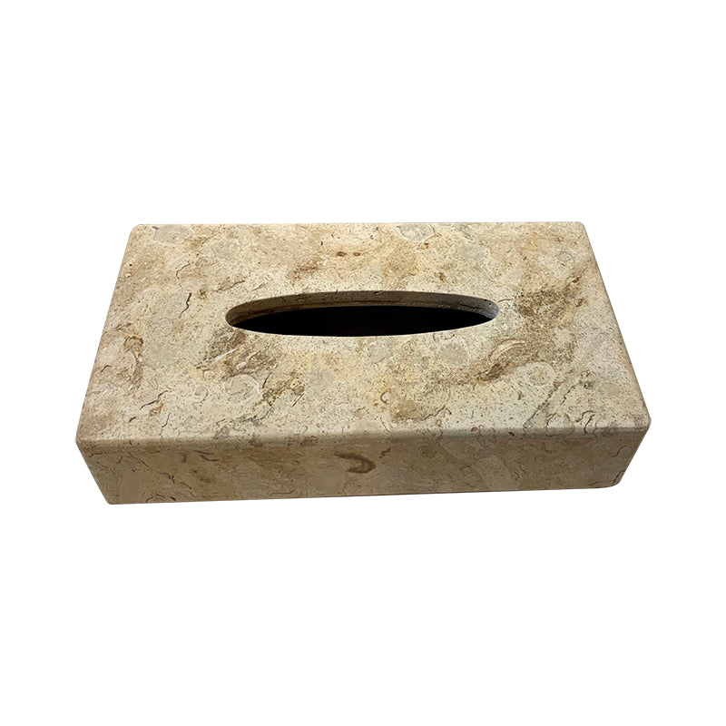 Marble tissue box