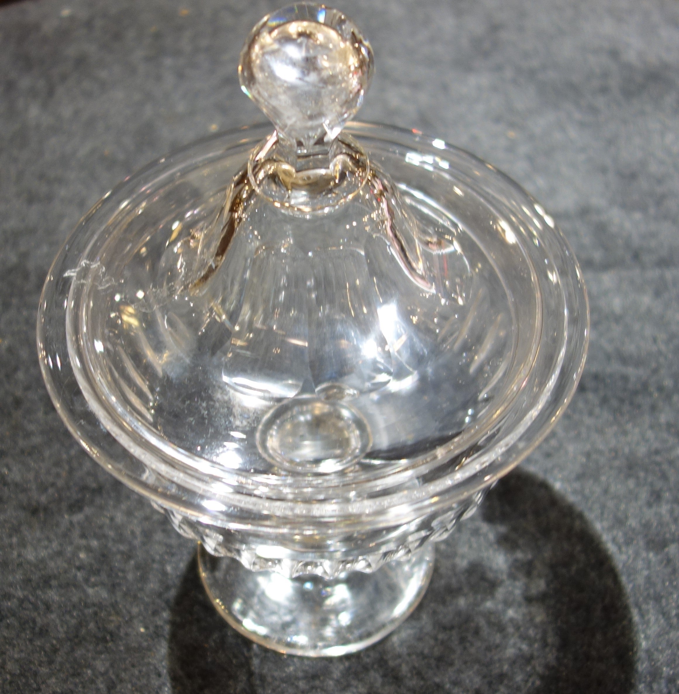 Vintage and Antique Crystal candy holder