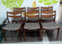 Chaise Scandinanvian 1960 SET OF 6
