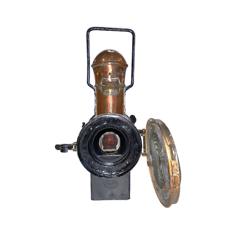 hand lantern train epoque 1890, France