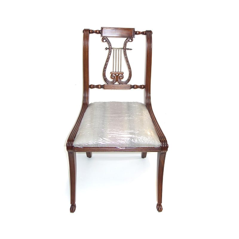 Lyre sidechair