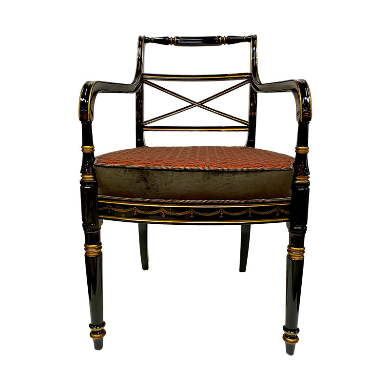 Arm Chair Regency Chinoiserie