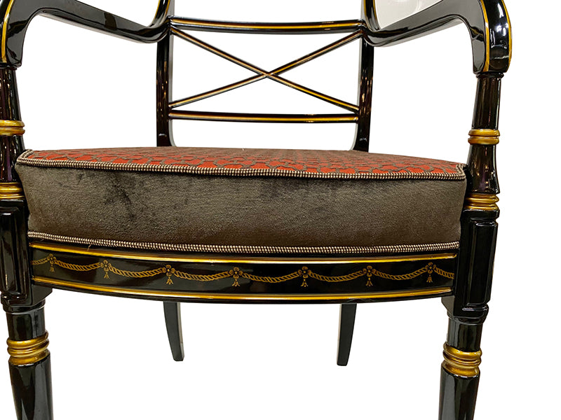 Arm Chair Regency Chinoiserie