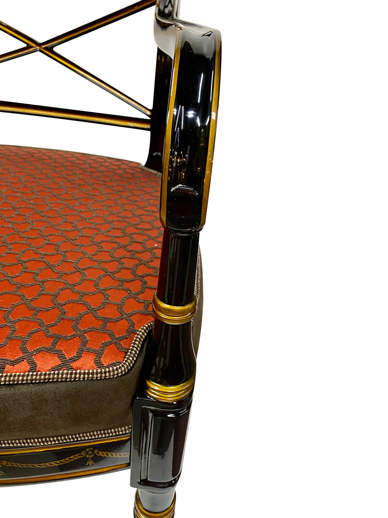 Arm Chair Regency Chinoiserie