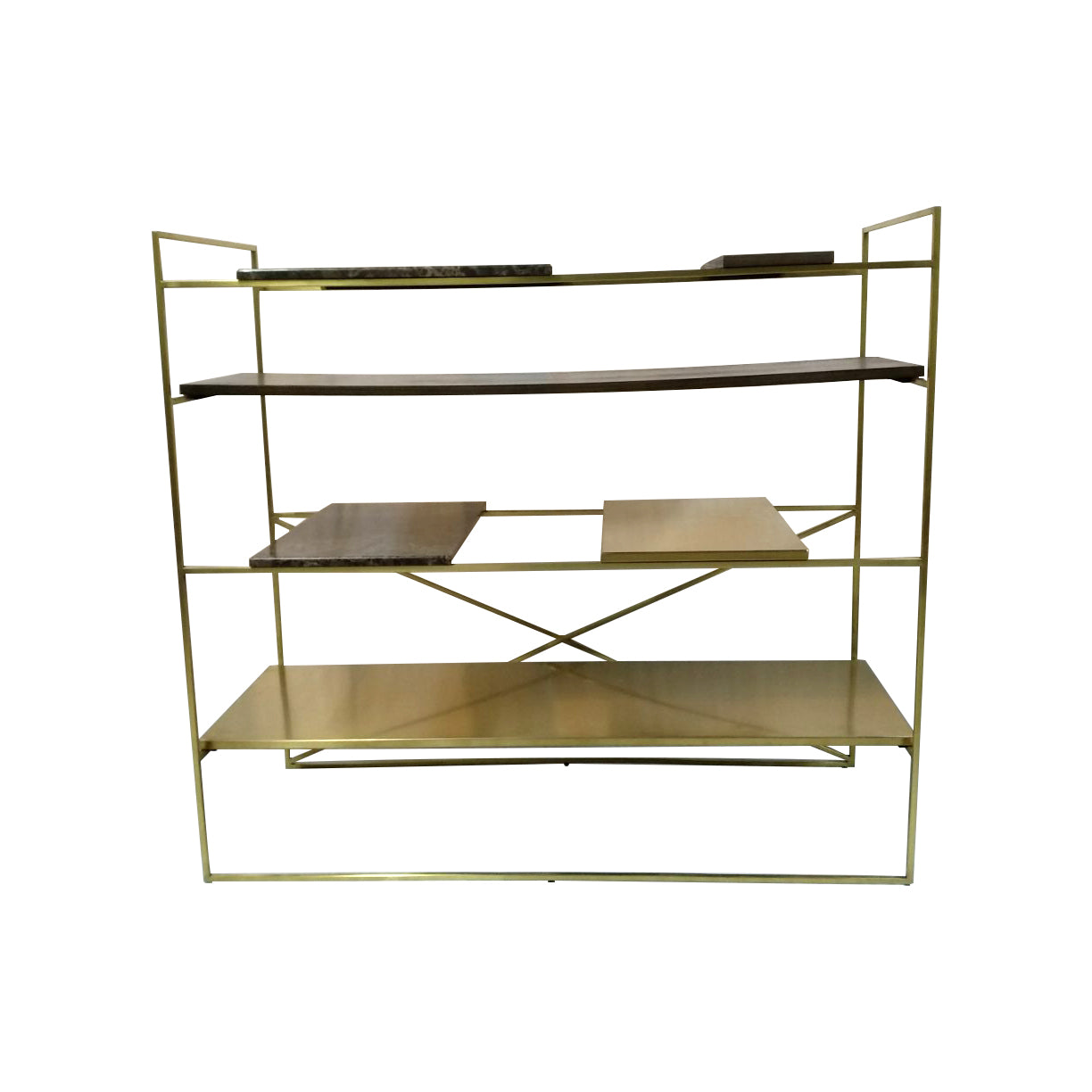 brass marble cabinet