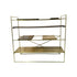 brass marble cabinet