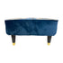 Blue forest ottoman