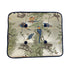 Blue forest ottoman