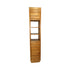Made of recycle teak wood, Sienna is well compartmentized for displaying and storing books or decors.
