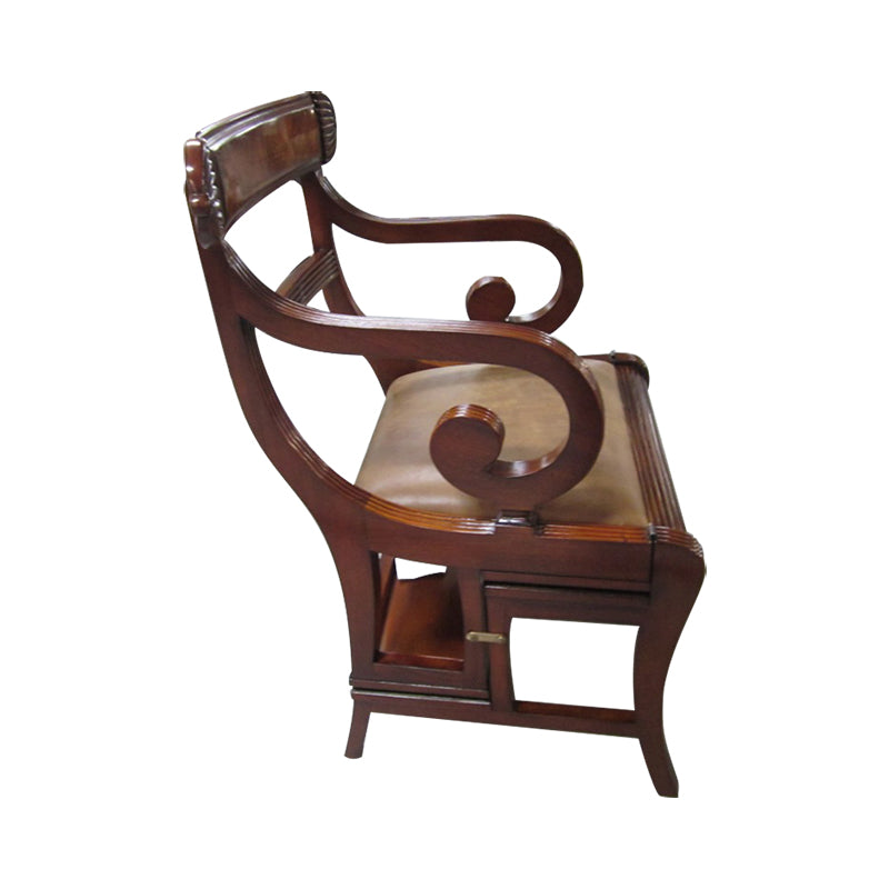 English Regency Library Chair