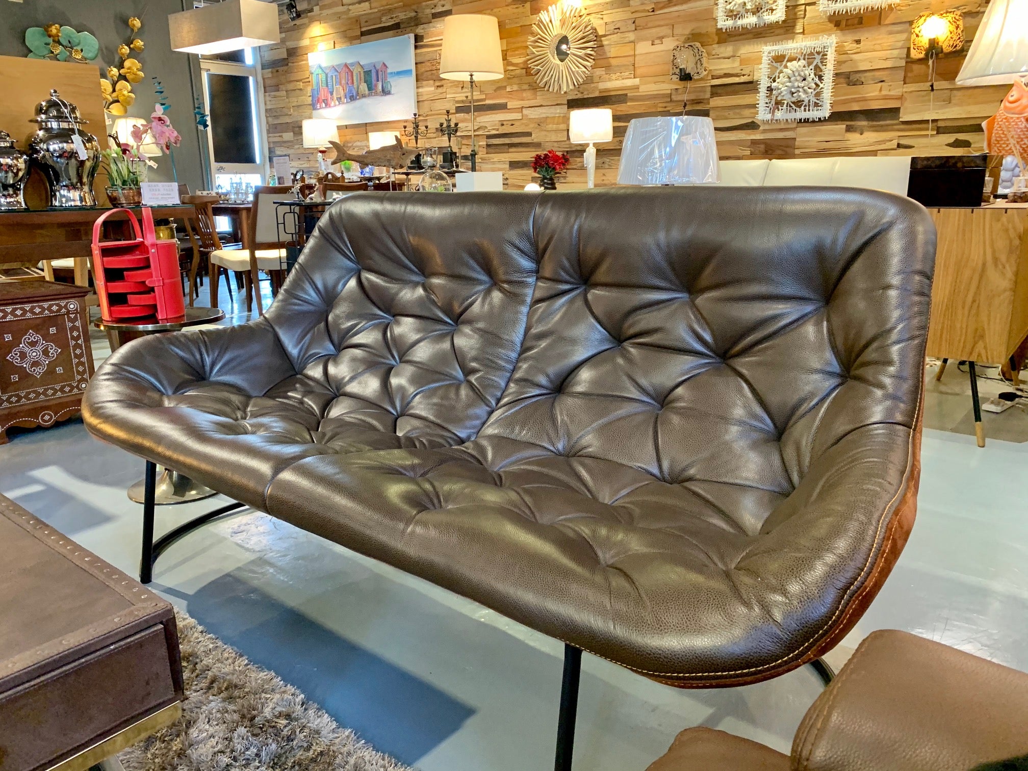 Hobo leather sofa