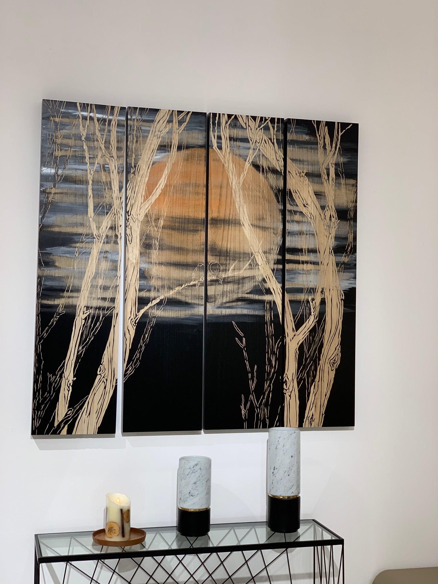 Gazing thru darkness