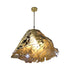 Deco steel rustic ceiling lamp (L)