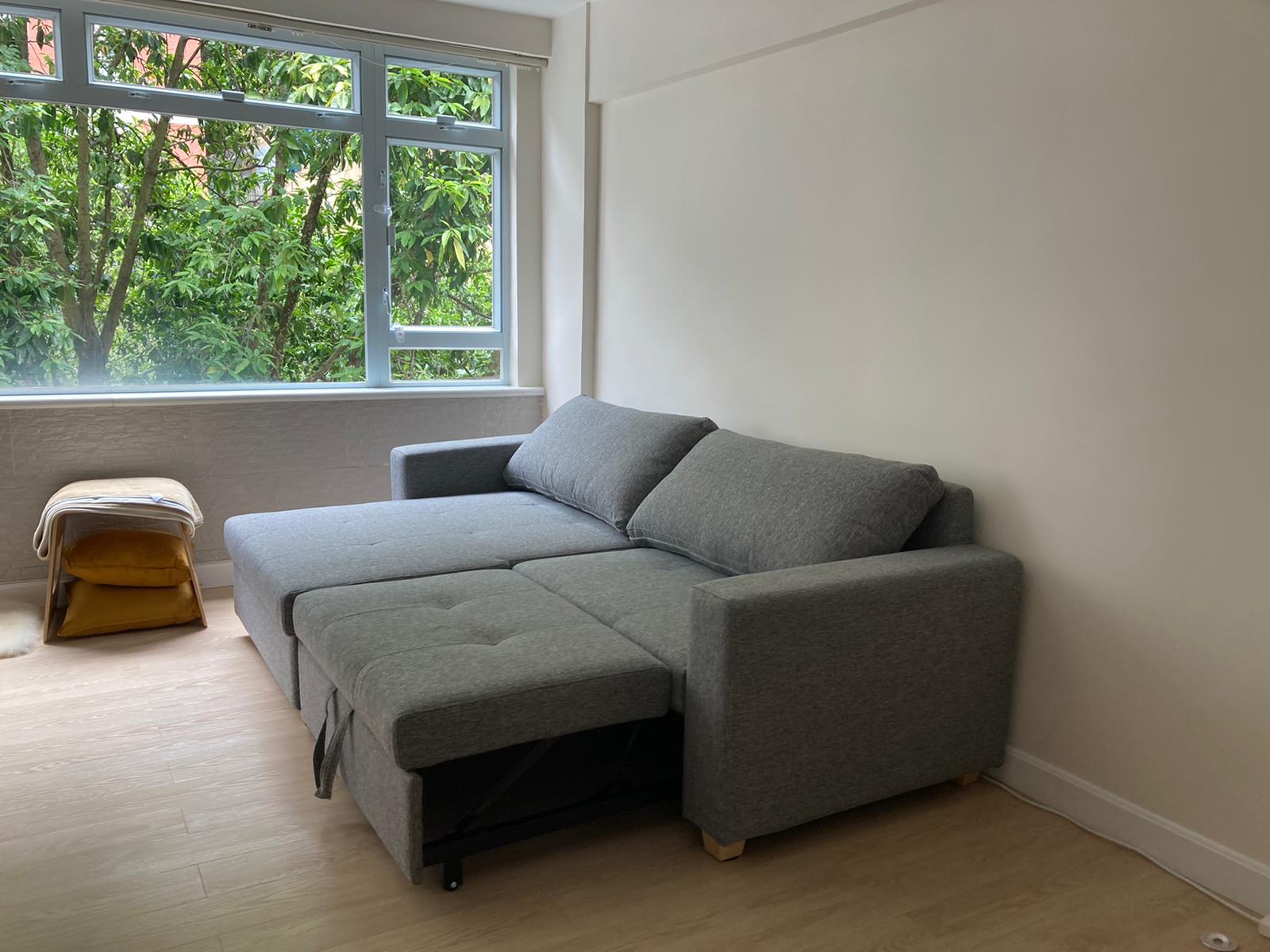 Midlevels-Max Sofa bed chaise