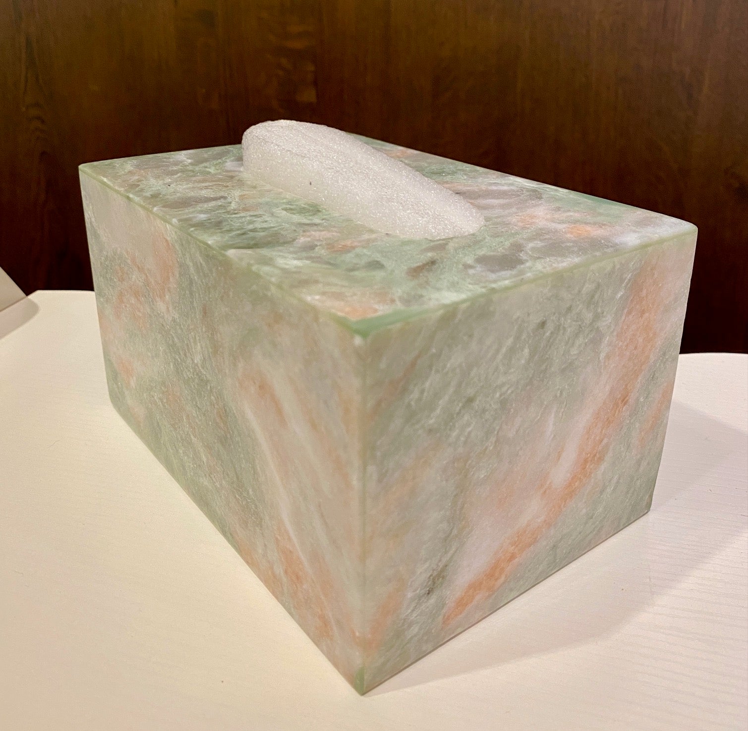 幻彩玉紙巾盒 (Tissue Box)