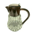 Crystal pitcher with silver sprout