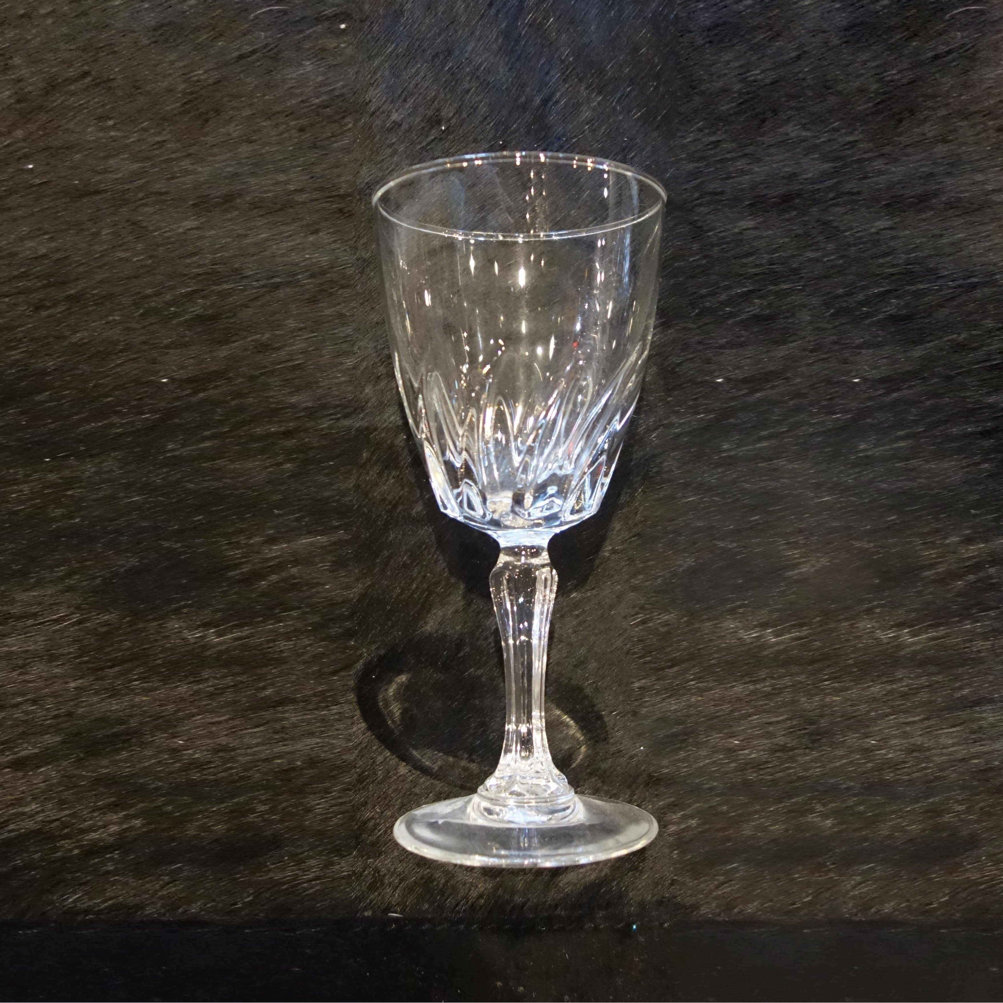 French Vintage Crystal Glass (17.5cm)