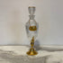 Fontaine a Wisky en Metal Dore et Verre