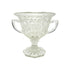 Elegant Large Crystal Bowl with Handles | Ideal for Flowers or Fruit Display