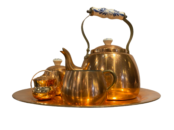 Copper Tea Set