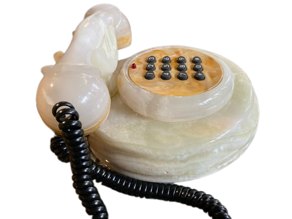 Vintage Rotary Push Button Phone