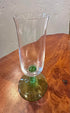 Crystal glass with spiral green legs (Copy)