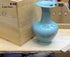Lake green celadon vase