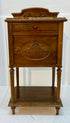 Vintage Side Table w/ Marble Top