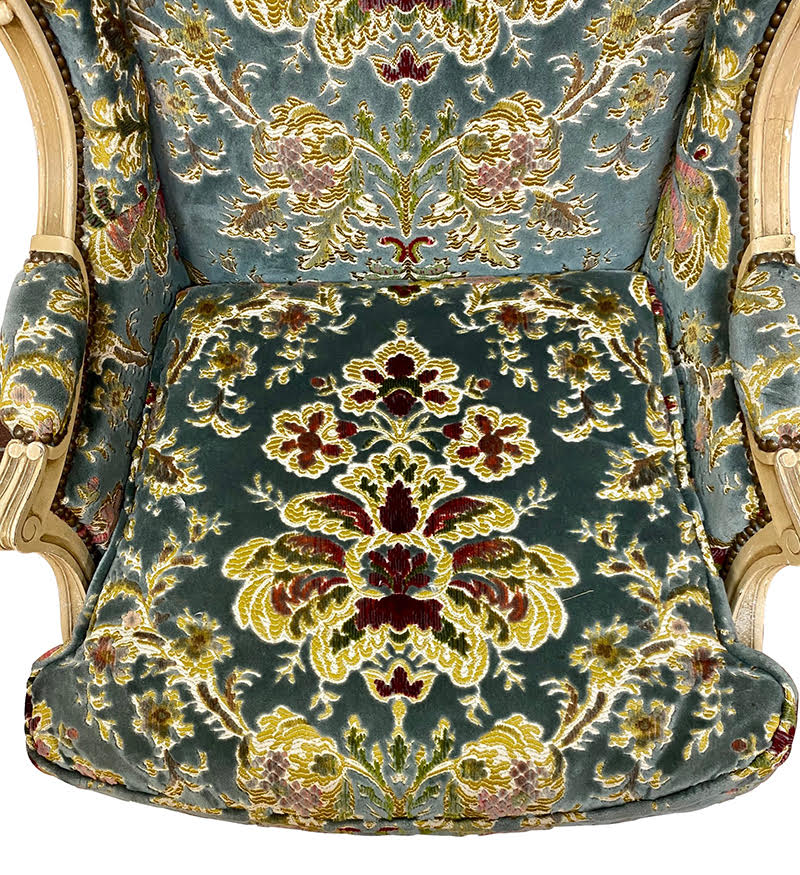 Bergere de Style Louis XV Armchair