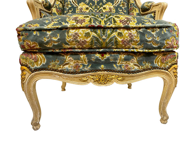 Bergere de Style Louis XV Armchair