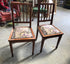 Petite French square chair