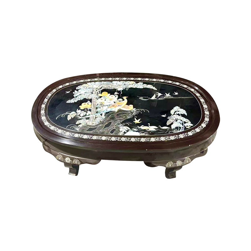 Vintage Korean mother of pearl coffee table