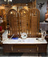 Vintage Japanese bamboo screen