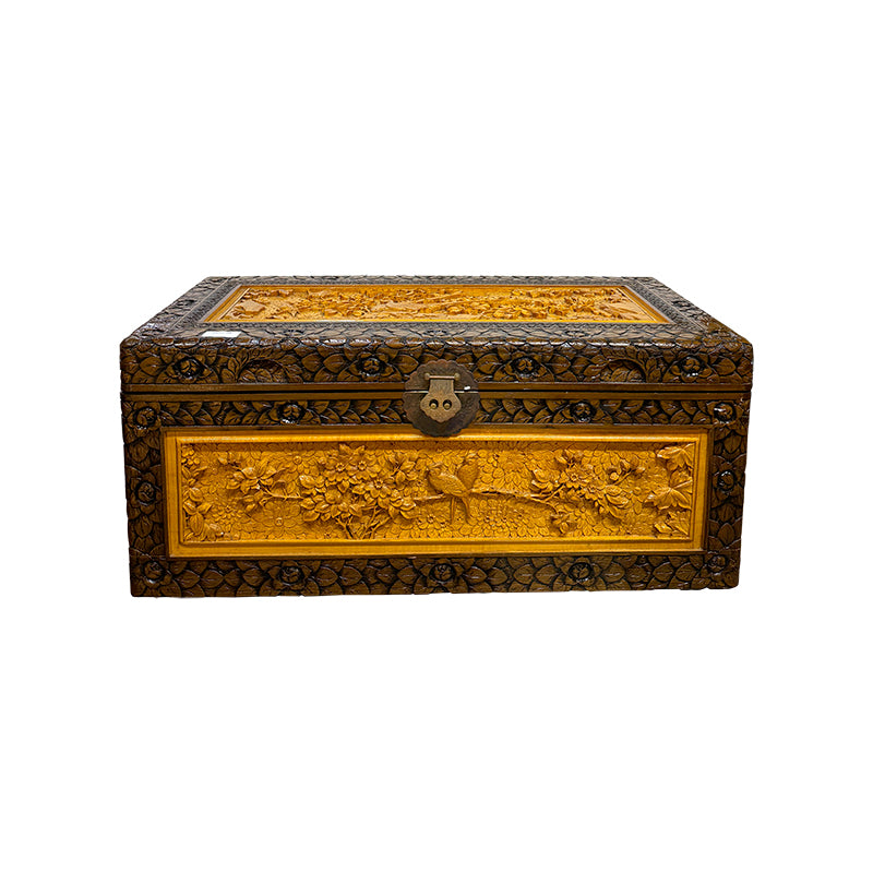 Vintage camphor trunk