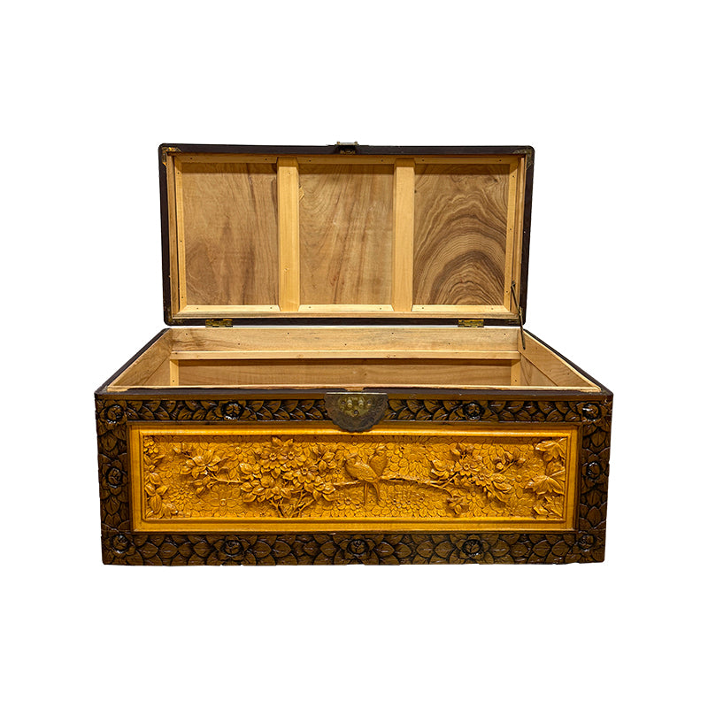 Vintage camphor trunk