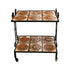 Sunflower tile side table